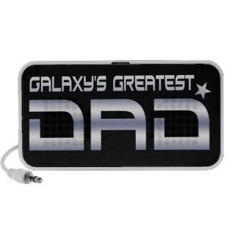Galaxy's Greatest Dad Father's Day Speaker doodle