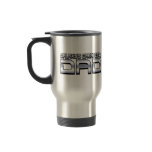Galaxy's Greatest Dad Funny Travel Mug mugs