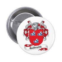 Galbraith Family Crest Button