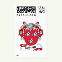 Galbraith Family Crest Stamps