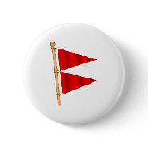 Gale Warning Pinback Buttons