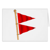 Gale Warning Greeting Card
