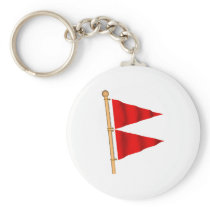 Gale Warning Key Chain