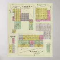 Galena, Scammonville, and Crestline, Kansas