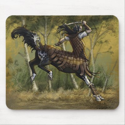 galenjump mouse pad by Bronzepig