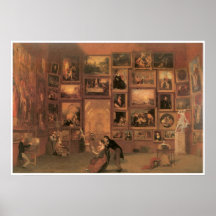 Galería del Louvre 1831-33 Poster