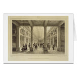 Galerie d'Orleans at the Palais Royal, from 'Paris Greeting Card