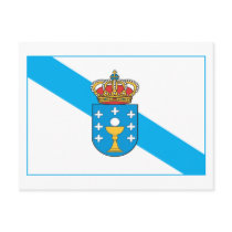 Galicia Flag Postcard