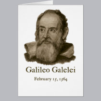 Galileo Folded Card cards