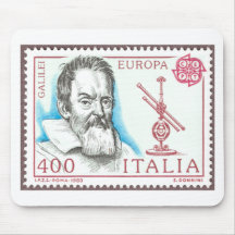 Galileo Galilei Astronomy Cups and Mugs Mouse Pads