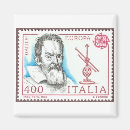 Galileo Galilei Buttons and Magnets