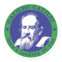 Galileo Galilei stickers by rising_tide_tees Galileo Galilei stickers
