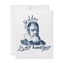 Galileo is My Homeboy invitations