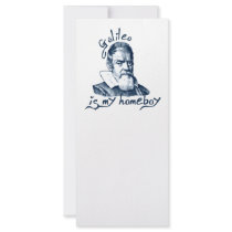 Galileo is My Homeboy rack cards