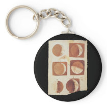 Galileo moon phases 1616 key chains