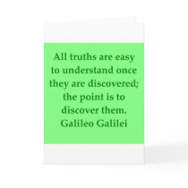Galileo quote cards