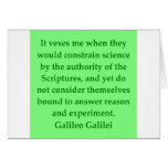 Galileo quote card