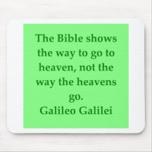 Galileo quote mousepads