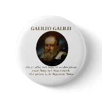 Galileo Quote - Truth Buttons