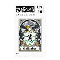 Gallagher Family Crest Stamp