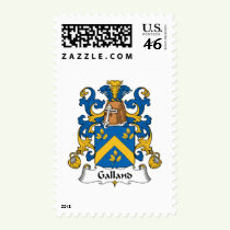 Galland Family Crest Stamps