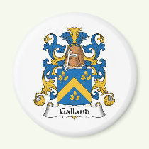 Galland Family Crest Magnet