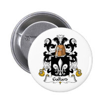 Gallard Family Crest Button