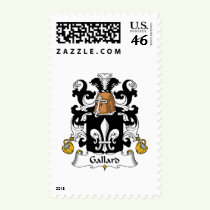 Gallard Family Crest Stamps