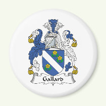 Gallard Family Crest Magnet