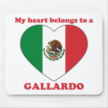 Gallardo mousepads by ValentinesDayTshirts Gallardo mousepads