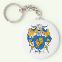 Gallart Family Crest Keychain
