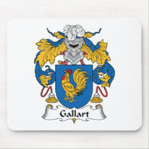 Gallart Family Crest Mousepad