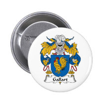 Gallart Family Crest Button