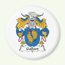 Gallart Family Crest Magnet