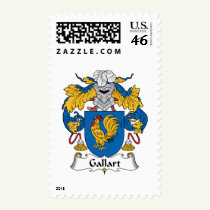 Gallart Family Crest Stamps
