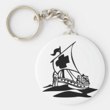 Galleon Key Chain
