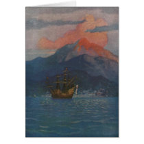 Galleon on the Spanish Main Card