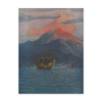 Galleon on the Spanish Main Post Card
