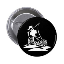 Galleon Pinback Buttons