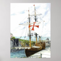 'Galleon' Poster
