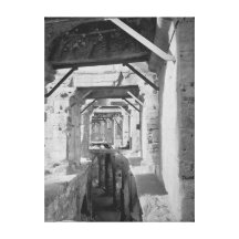 Galleries on the ground floor and the first canvas prints
