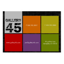 Gallery 45 Chubby Business Cards