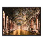 Gallery of Mirrors, Versailles, France vintage Pho Post Cards