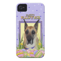 Galletas del huevo de Pascua - great dane - cervat iPhone 4 Case-Mate Coberturas