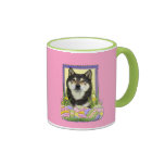 Galletas del huevo de Pascua - Shiba Inu Taza