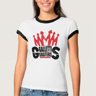 GALLETTI SKATERS FEMALE T-SHIRT shirt