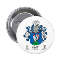 Galli Family Crest Button