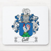 Galli Family Crest Mousepad