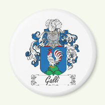 Galli Family Crest Magnet