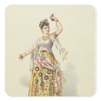 Galli Marie in the role of Carmen Stickers